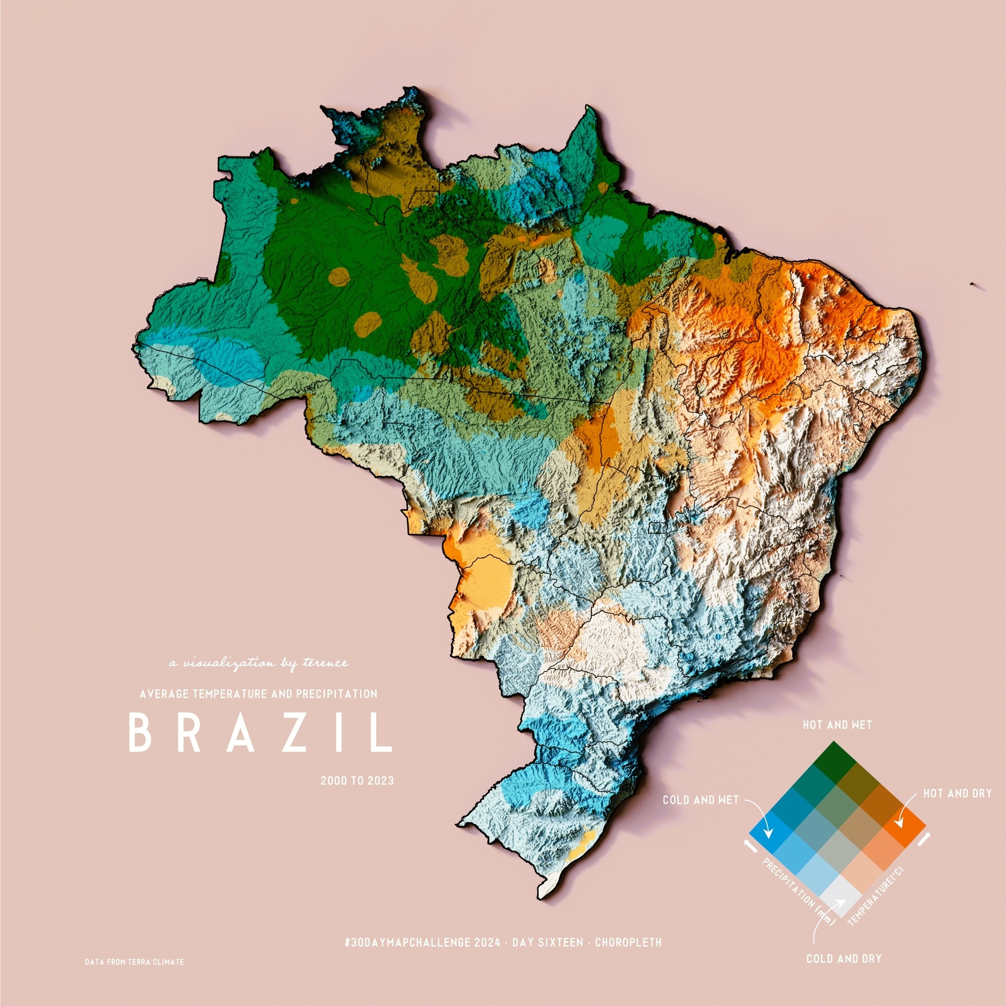 Brazil Choropleth Map